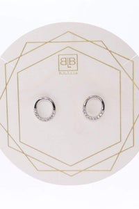 Thumbnail for Elle Studs Silver, Earring Jewelry by B.b.Lila | LIT Boutique