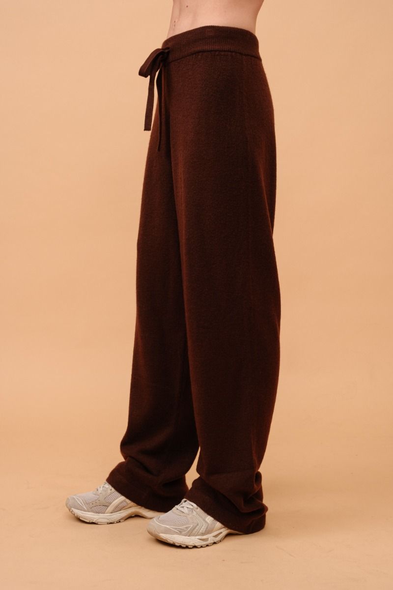 Leah Lounge Sweatpants Brown, Sweat Lounge by Signature 8 | LIT Boutique