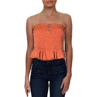 Thumbnail for Babe Smocked Tube Top, Tops Blouses by Free People | LIT Boutique