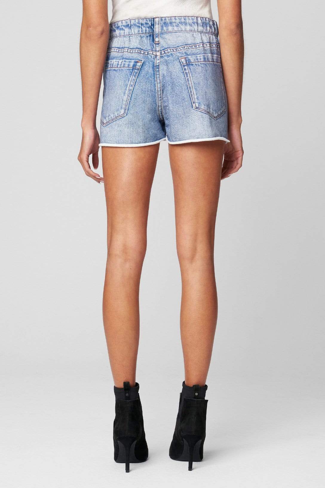 Yes Please High Rise Cut Off Denim Short, Denim Shorts by Blank NYC | LIT Boutique