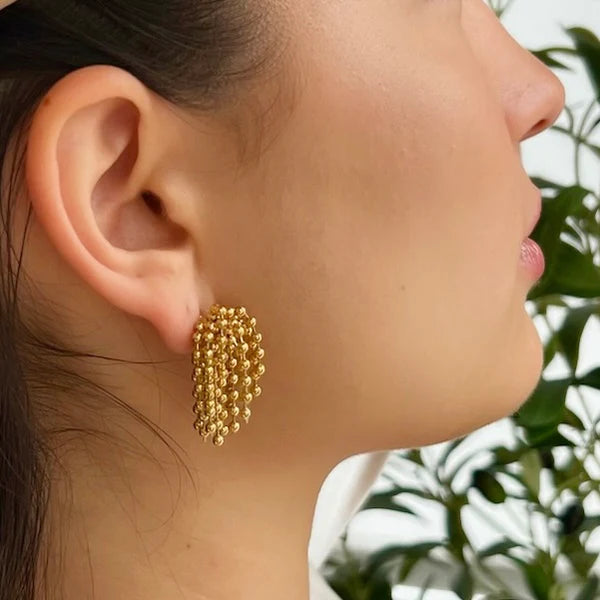 Bleecker Beaded Firework Earring, Earring Jewelry by Ellie Vail | LIT Boutique