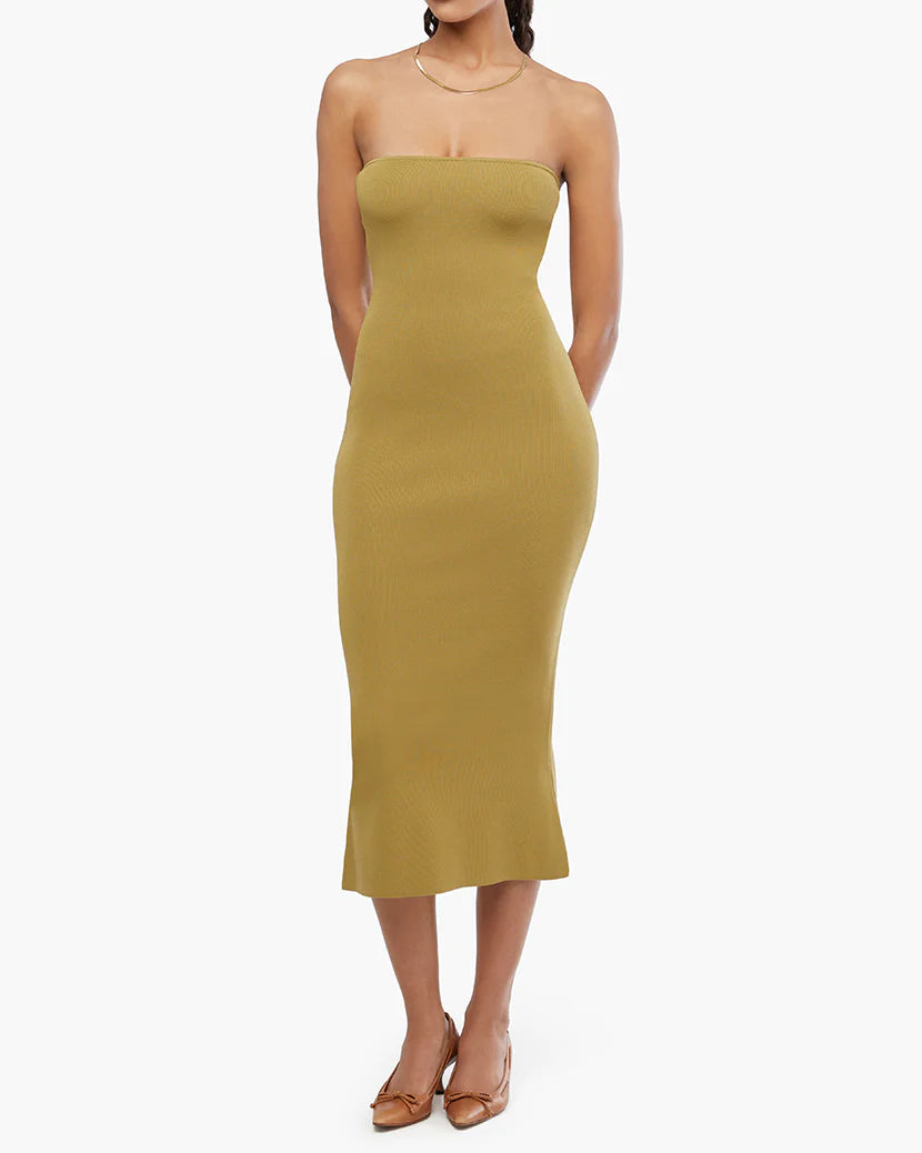 Bodycon Midi Dress Willow, Midi Dress by We Wore What | LIT Boutique