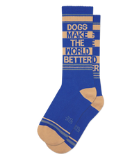 Thumbnail for Dogs Make The World Better Socks, Essentials Acc by Gumball Poodle | LIT Boutique