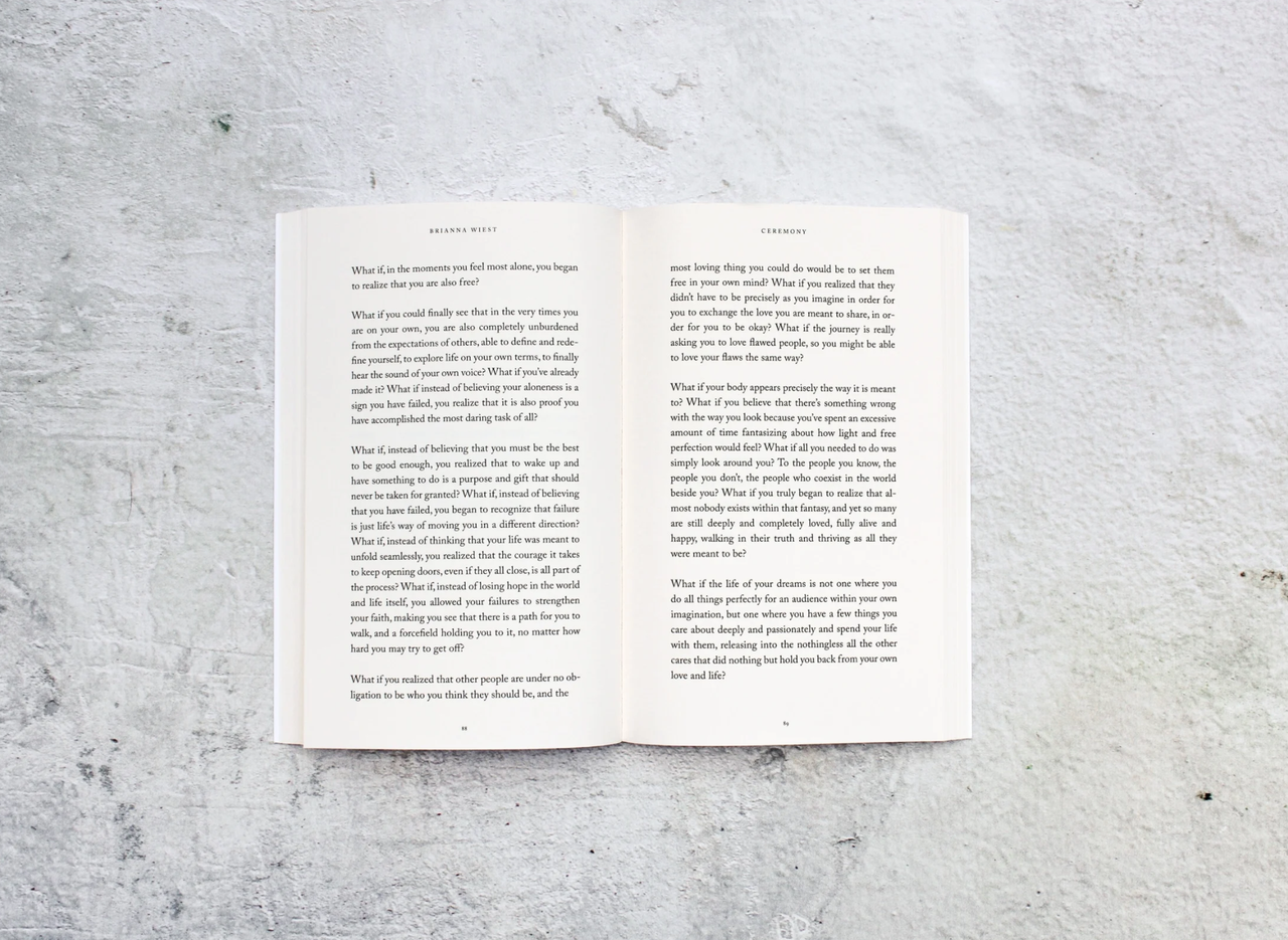 Ceremony - book,  by Thought Catalog | LIT Boutique