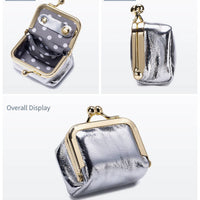 Thumbnail for Portable Leather Jewelry Case – Cute & Compact_CUAB00391: Silver / (OS) 2,  by Refine | LIT Boutique