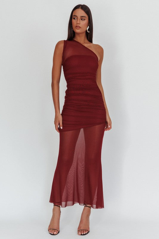 Wine Siren Dress, Maxi Dress by One and Only | LIT Boutique