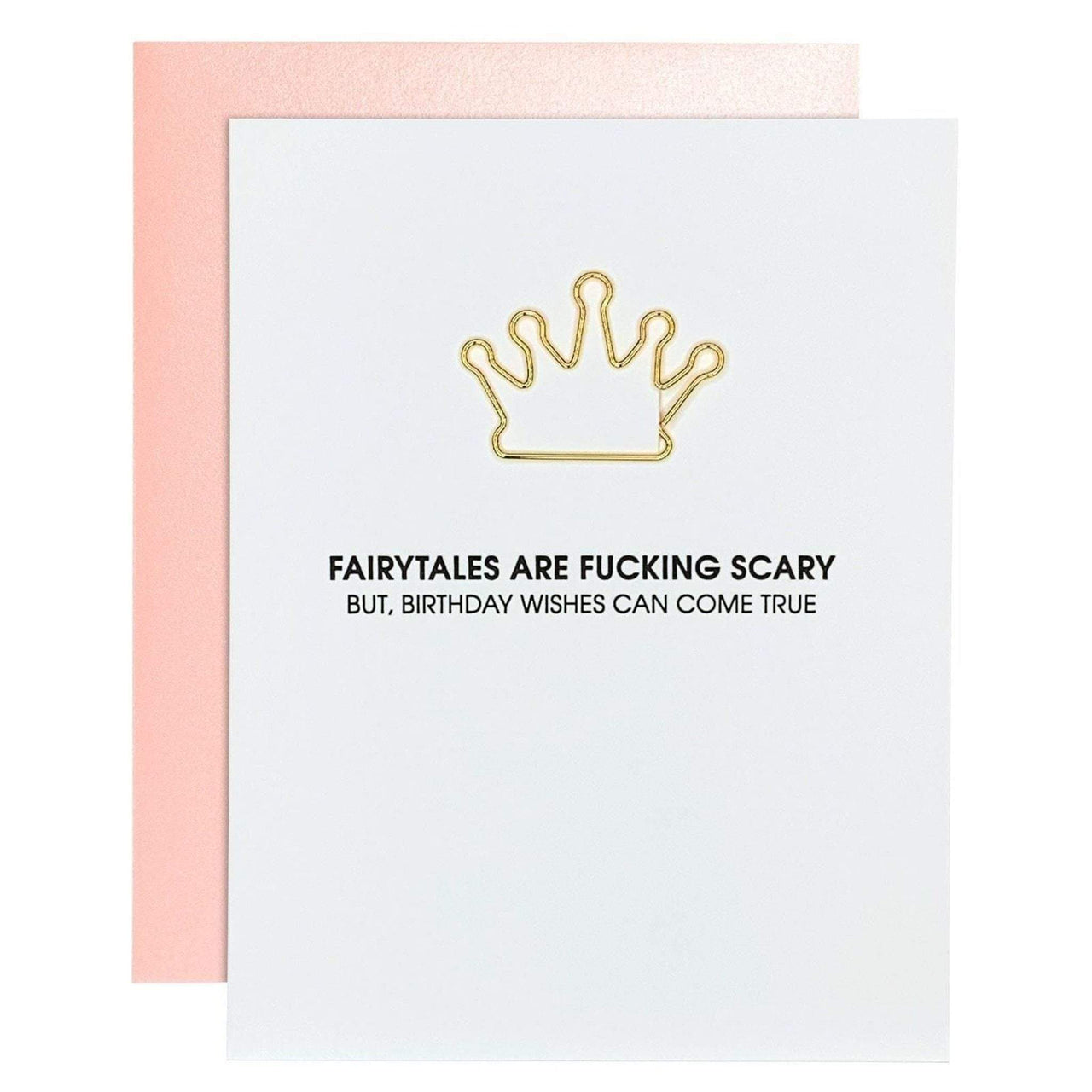 Fairytales are F*cking Scary Card, Paper Gift by Chez Gagne | LIT Boutique