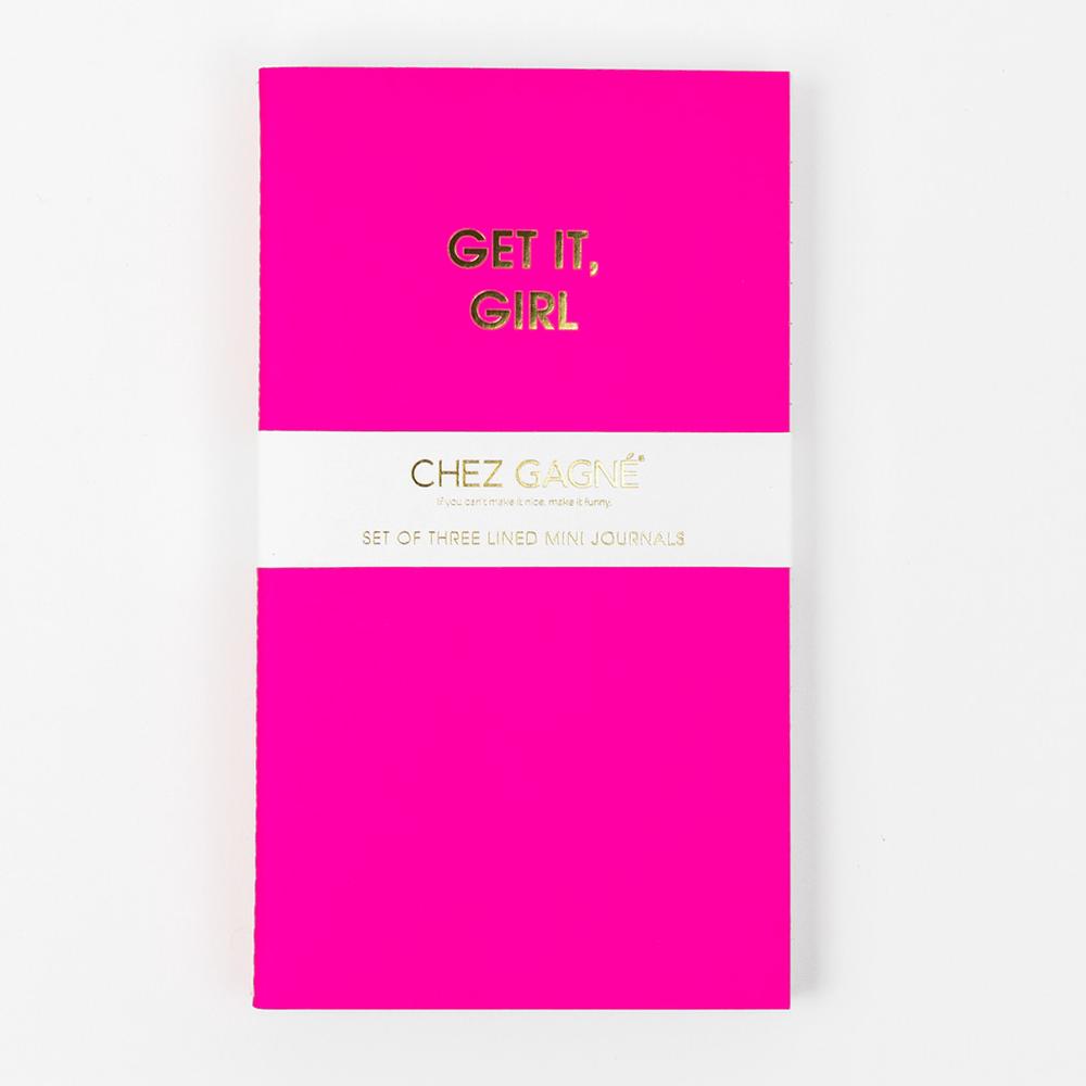 Get It Girl Mini Journal Set, Home Gift by Chez Gagne | LIT Boutique