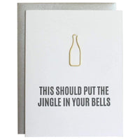 Thumbnail for Jingle in Your Bells Card, Seasonal Gift by Chez Gagne | LIT Boutique