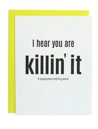 Thumbnail for Killin It Card, Gift by Chez Gagne | LIT Boutique