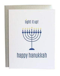 Thumbnail for Light It Up Hanakkah Card, Seasonal Gift by Chez Gagne | LIT Boutique