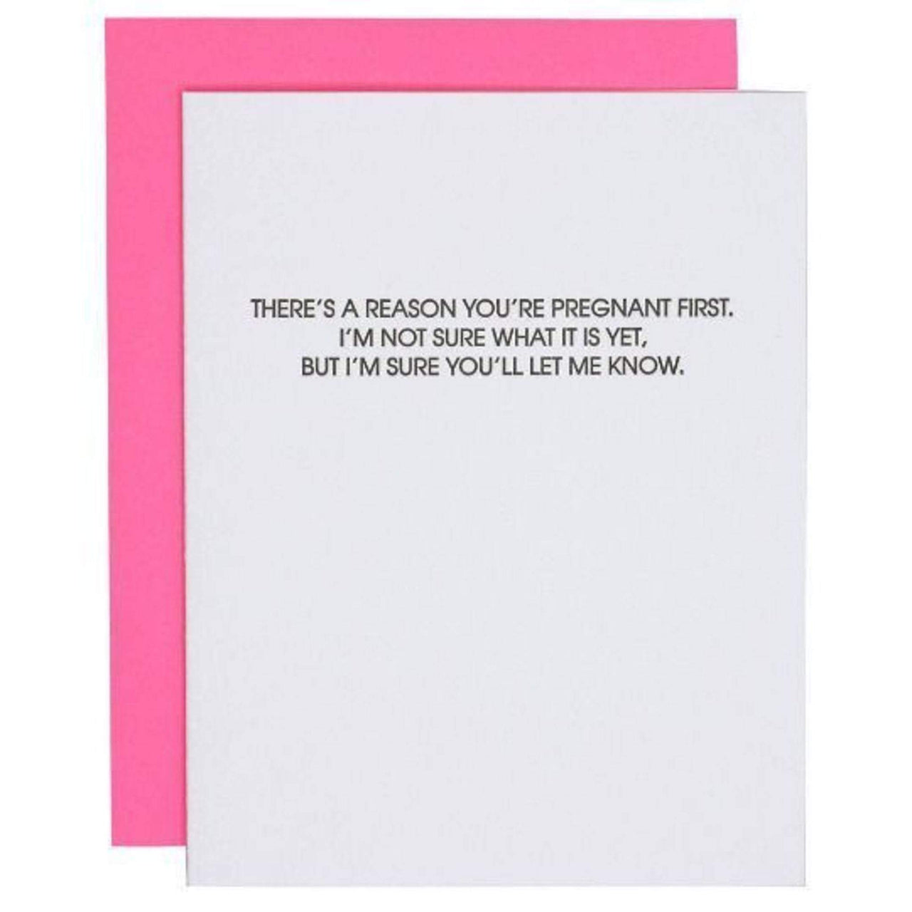 Pregnancy First Card, Paper Gift by Chez Gagne | LIT Boutique