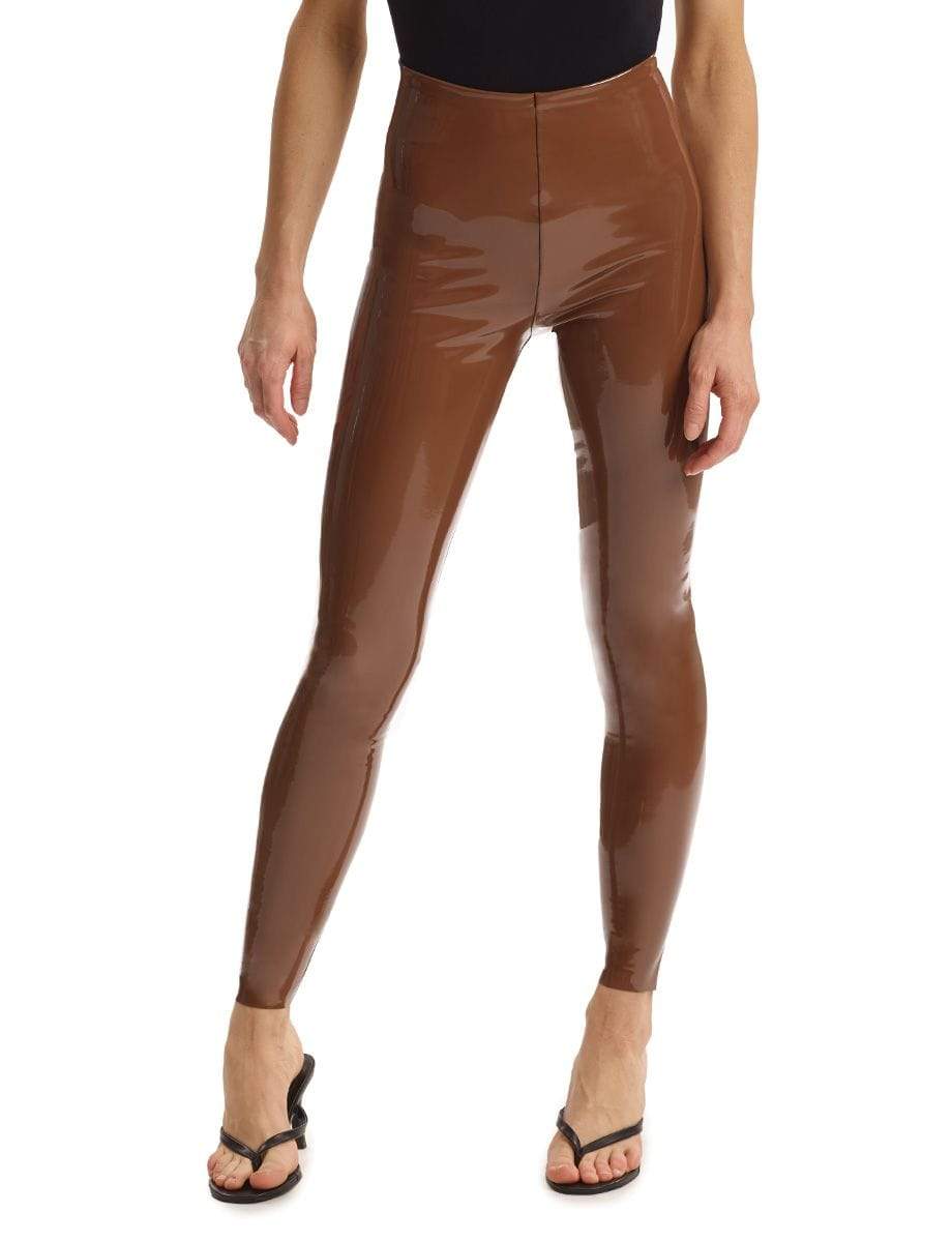 Faux Patent Leather Leggings Cinnamon, Legging/ Tights Bottom by Commando | LIT Boutique