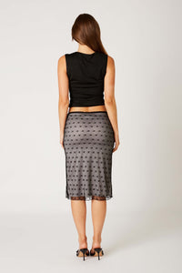 Thumbnail for Willow Midi Skirt Black, Midi Skirt by Cotton Candy | LIT Boutique