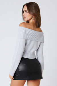Thumbnail for Last Minute Grey Sweater, Sweater by Cotton Candy | LIT Boutique