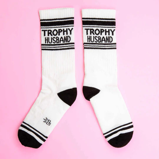 Trophy Husband Socks, Essentials Acc by Gumball Poodle | LIT Boutique