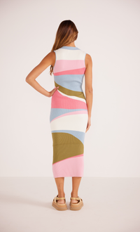 Thumbnail for Danica Collared Midi Dress, Midi Dress by MinkPink | LIT Boutique