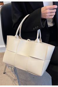 Thumbnail for Off Duty Handbag White, Daytime Bag by Swan Madchen | LIT Boutique