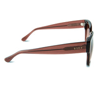 Thumbnail for Bella II Deep Amber Terracotta Gradient Sunglasses, Sunglass Acc by DIFF Eyewear | LIT Boutique