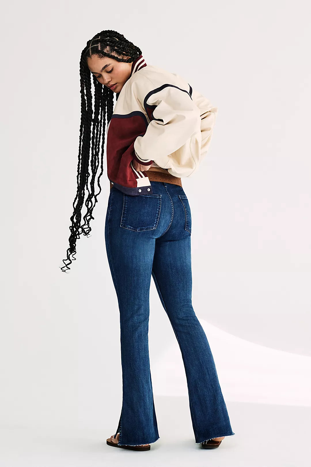 Level Up Slit Bootcut  Denim Night Sky, Bootcut Denim by Free People | LIT Boutique