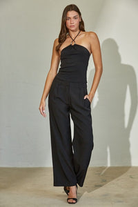 Thumbnail for Halter Ring Top, Tank Blouse by Edit By Nine | LIT Boutique