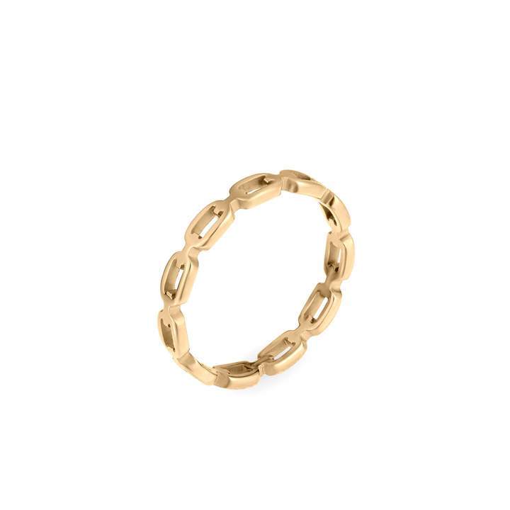 Billy Dainty Chain Link Ring Gold, Ring Jewelry by Ellie Vail | LIT Boutique