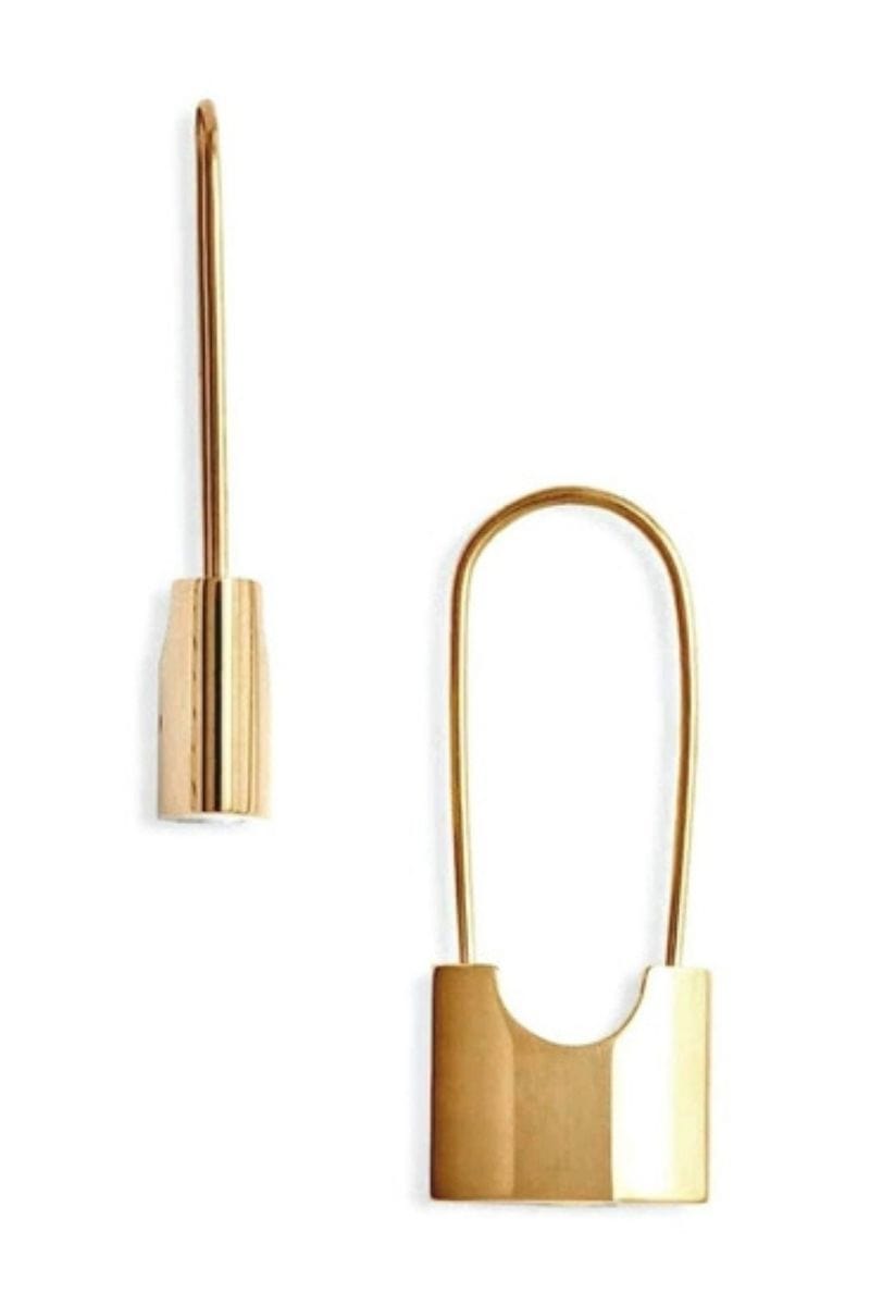 Londyn Lock Earring, Earring Jewelry by Ellie Vail | LIT Boutique