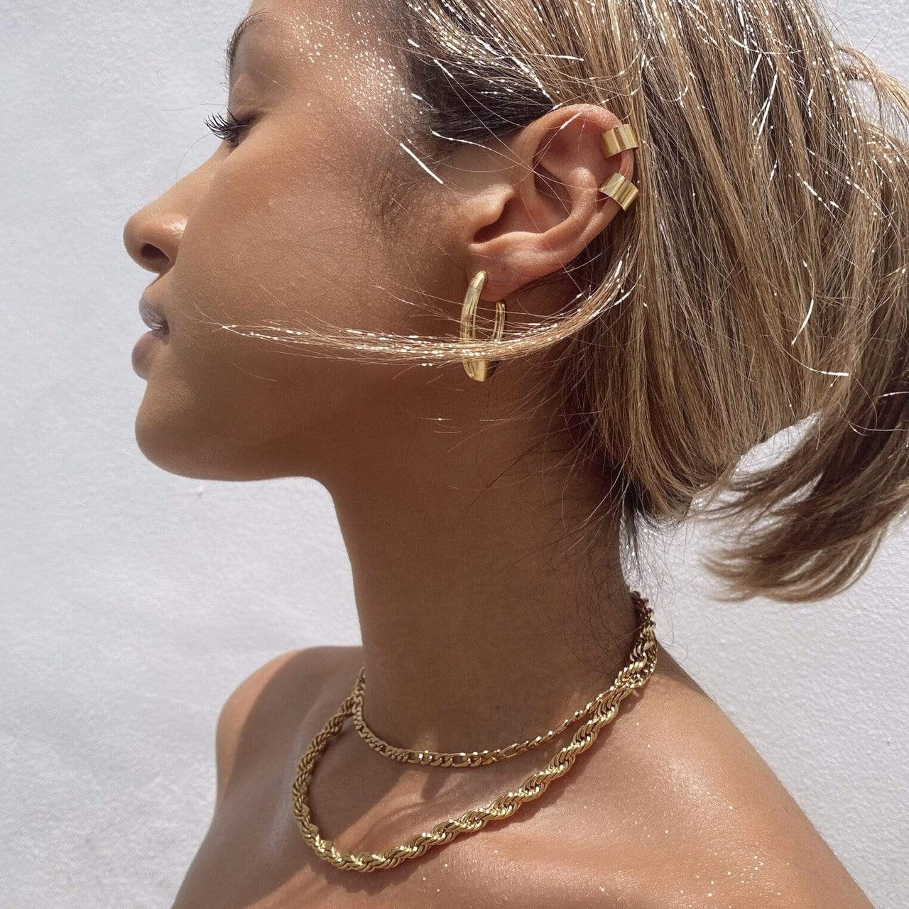 Luka Rope Chain Necklace, Necklace Jewelry by Ellie Vail | LIT Boutique