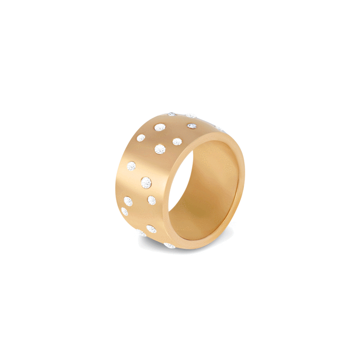 Monroe Wide Band Ring, Ring Jewelry by Ellie Vail | LIT Boutique