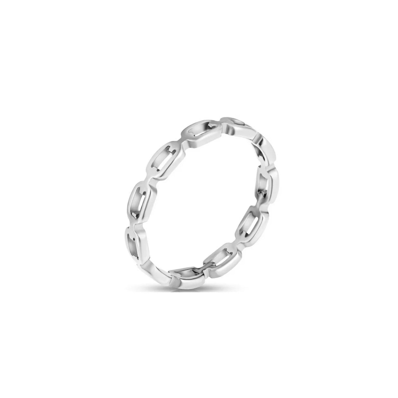 Billy Dainty Chain Ring Silver, Ring Jewelry by Ellie Vail | LIT Boutique