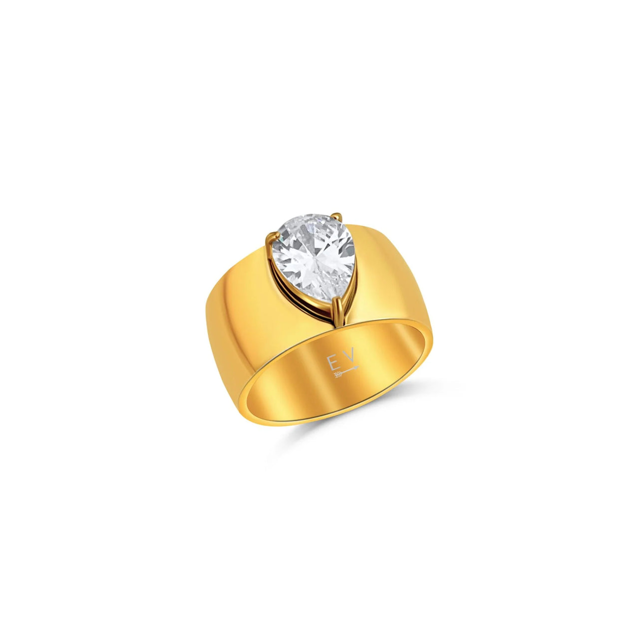 Blaise Ring Gold, Ring Jewelry by Ellie Vail | LIT Boutique