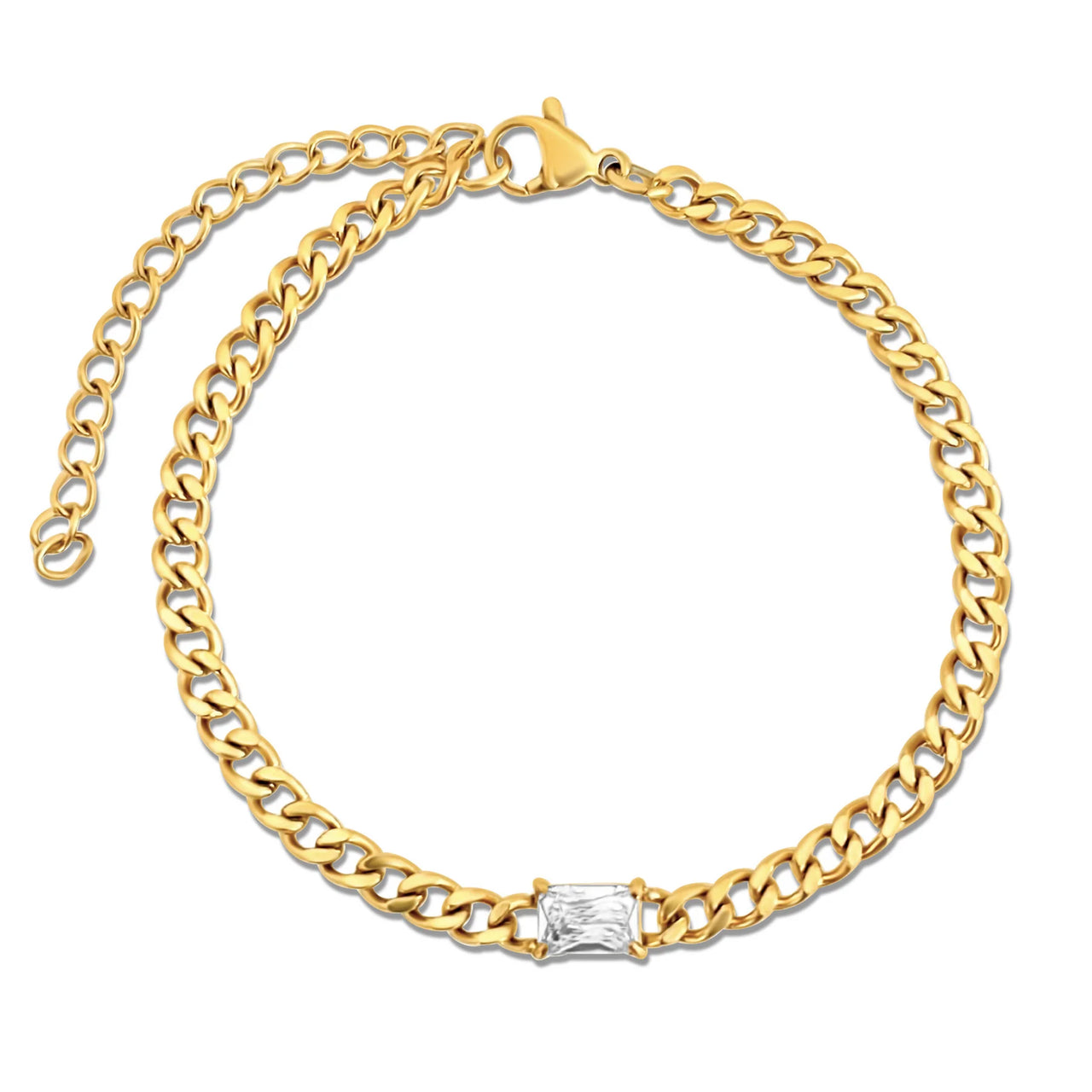 Millie Chain Bracelet Gold, Bracelet Jewelry by Ellie Vail | LIT Boutique