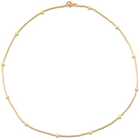 Thumbnail for Rozlyn Beaded Chain Necklace Gold, Necklace Jewelry by Ellie Vail | LIT Boutique