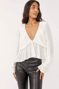 Thumbnail for Daia Top Frenchnilla, Long Blouse by Free People | LIT Boutique