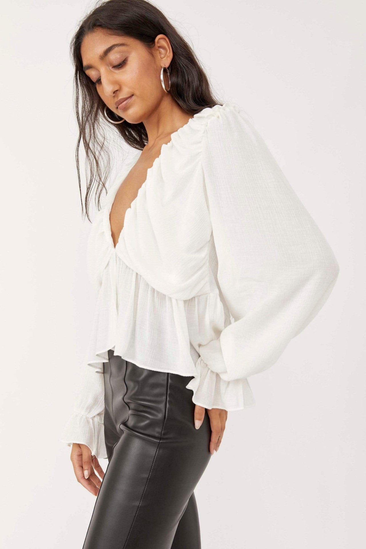 Daia Top Frenchnilla, Long Blouse by Free People | LIT Boutique