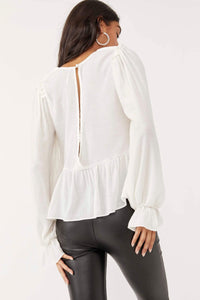 Thumbnail for Daia Top Frenchnilla, Long Blouse by Free People | LIT Boutique