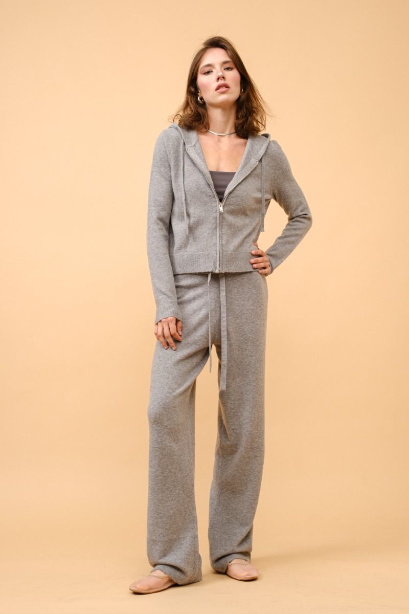 Lucy Lounge Sweatpants Grey, Sweat Lounge by Signature 8 | LIT Boutique