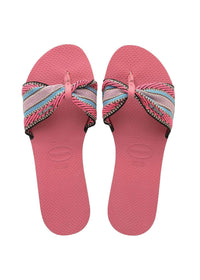 Thumbnail for You St Tropez Fita Sandal Porcelain Pink, Flat Shoe by Havaianas | LIT Boutique