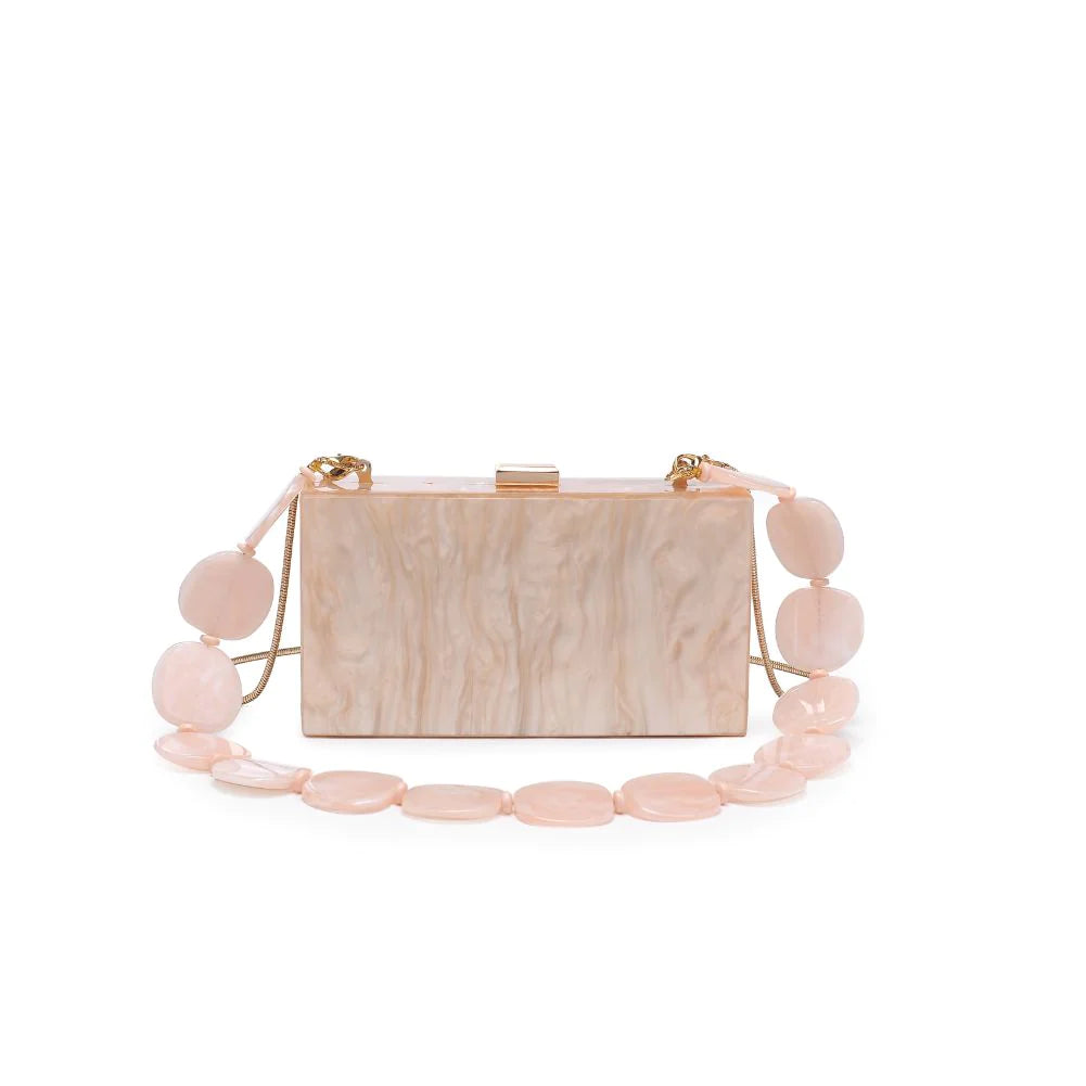 Haverford Evening Bag Nude, Evening Bag by Urban Expressions | LIT Boutique