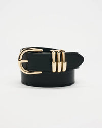 Thumbnail for Polished Belt Black, Belt Acc by Petit Moments | LIT Boutique