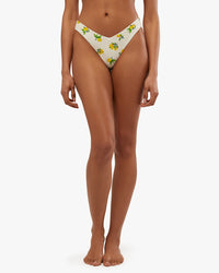 Thumbnail for Delilah Ditsy Lemons Bikini Bottom, Swim by Onia | LIT Boutique
