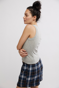 Thumbnail for Sunday Morning Boxer Midnight Combo, Fabric Shorts by Free People | LIT Boutique