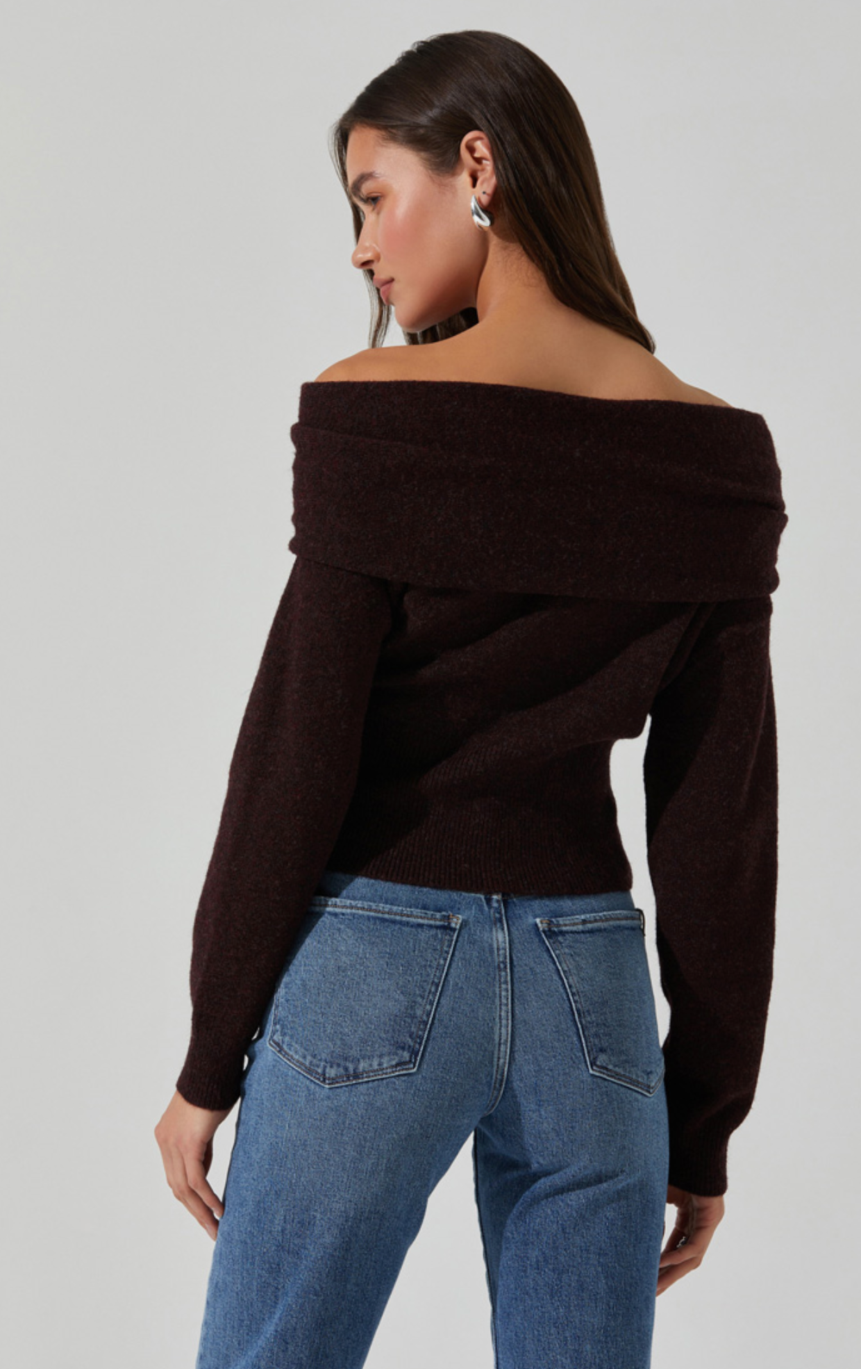 Wylie Sweater Wine, Sweater by ASTR | LIT Boutique