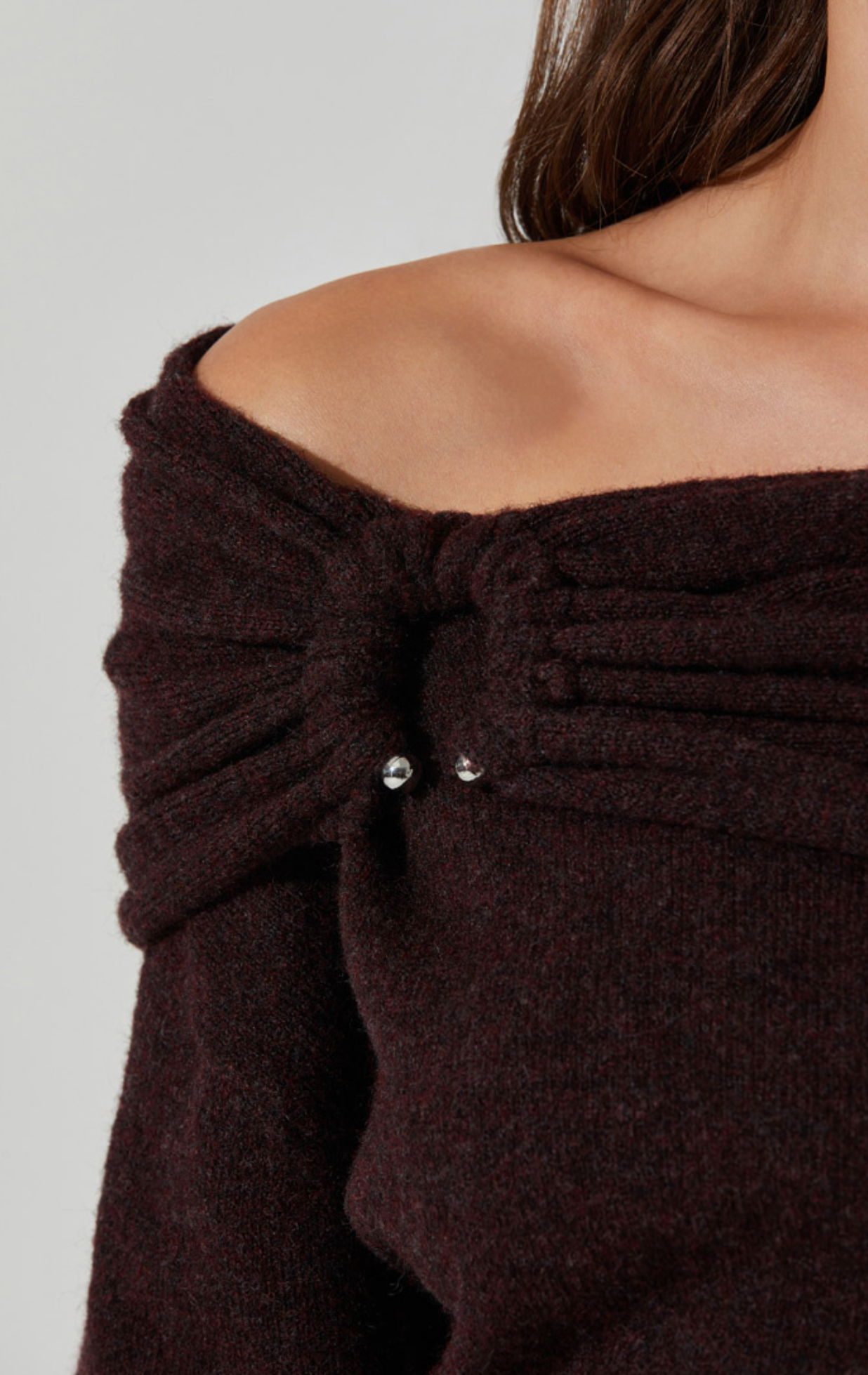 Wylie Sweater Wine, Sweater by ASTR | LIT Boutique