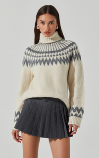 Thumbnail for Leka Sweater Cream, Sweater by ASTR | LIT Boutique