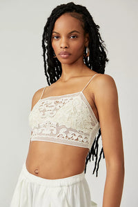 Thumbnail for Lyra Bralette Ivory, Bra Lounge by Free People | LIT Boutique
