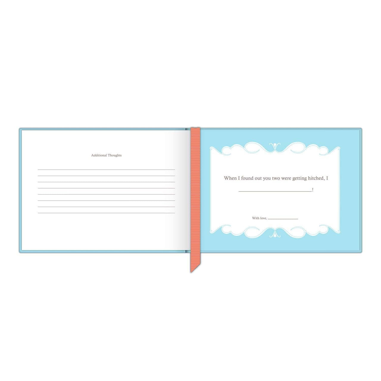 Wishes, Advice, and Happy Thoughts for Your Marriage Fill in the Love Gift Book, Paper Gift by Knock Knock | LIT Boutique