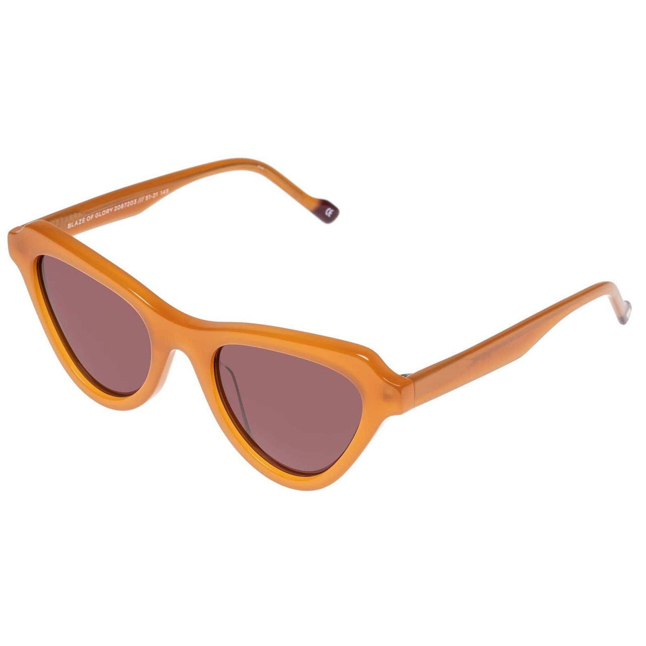 Blaze of Glory Sunglasses Milky Ochre, Sunglass Acc by Le Spec | LIT Boutique
