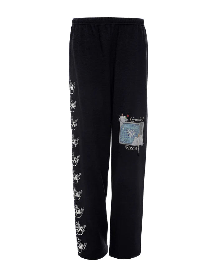 Guarded Angel Interlock Kimmy Sweatpants Black, Sweat Lounge by Boys Lie | LIT Boutique