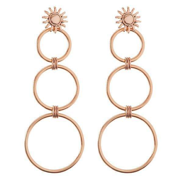 The Sunburst Statement Hoops, Earring Jewelry by Luv Aj | LIT Boutique